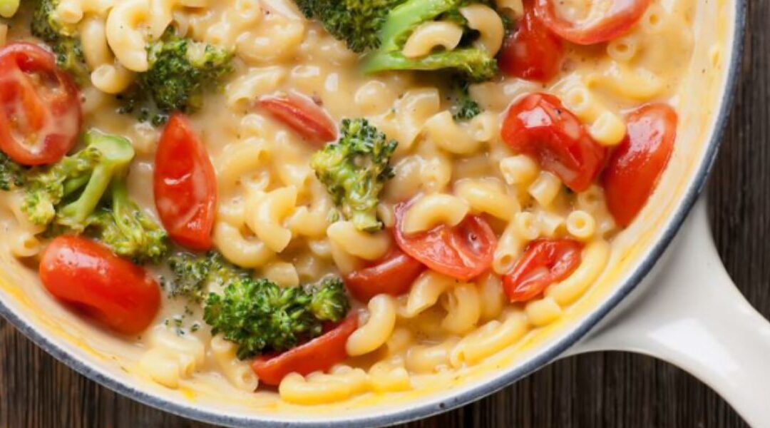 Recipe For You: Veggie Mac and Cheese with Broccoli