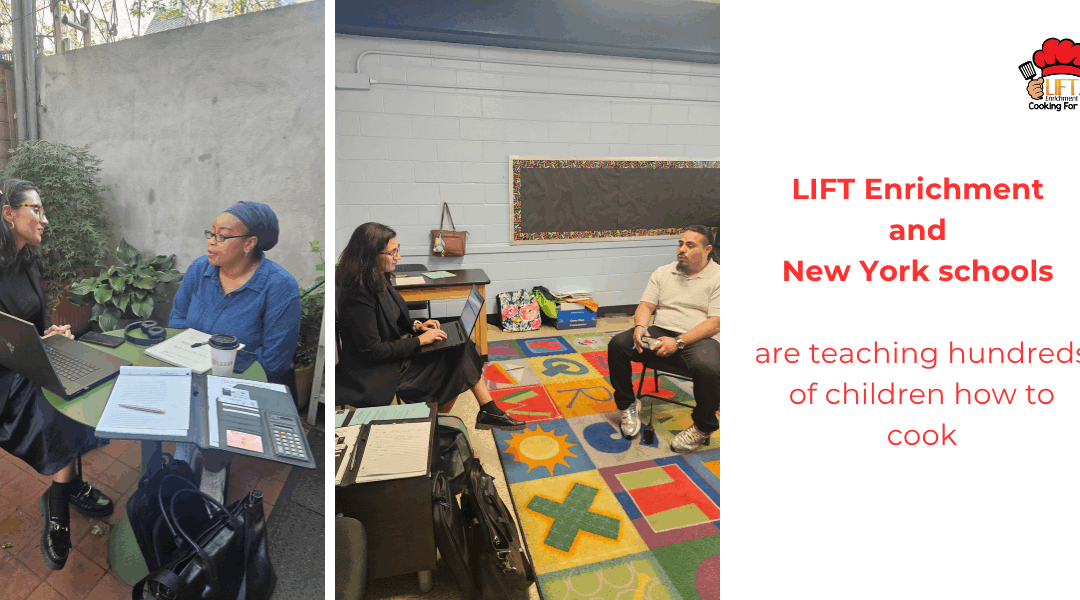 LIFT Enrichment and New York schools are teaching hundreds of children how to cook