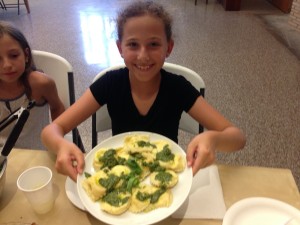 Summer camp pasta