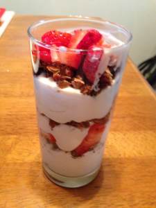 greek yogurt parfait